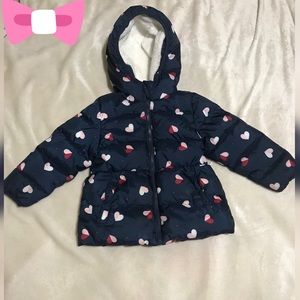 Wonder Nation Girls Winter Jacket Size 4T